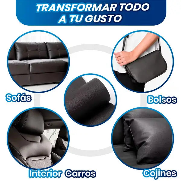 Reparador de cuero premium - Renueva y repara fácilmente